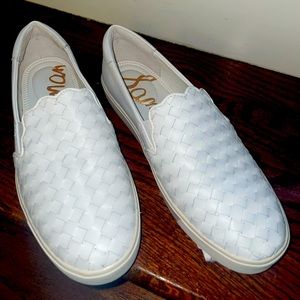 Never worn White sneakers in box